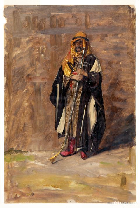 Standing Bedouin Figure
