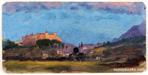 Hohensalzburg Fortress at Sunrise, Salzburg, Austria