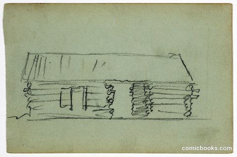 Log Cabin (Architectural Sketch)