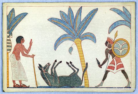 The Old Man and the Ass, Illustration for Aesop's Fables