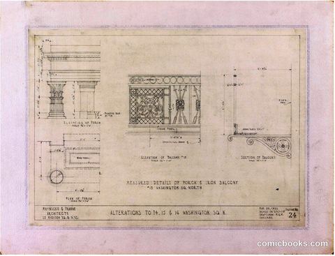 Architectural Documentation: Washington Square North Alterations