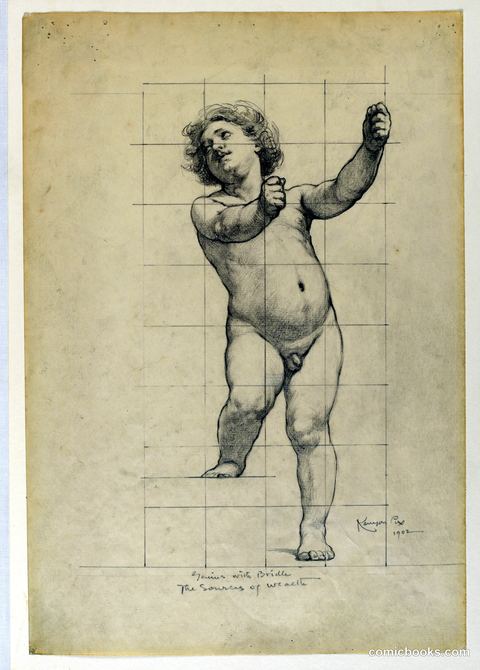 Study for 'The Sources of Wealth'