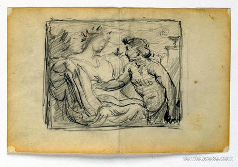 Study for 'Science Instructing Industry'