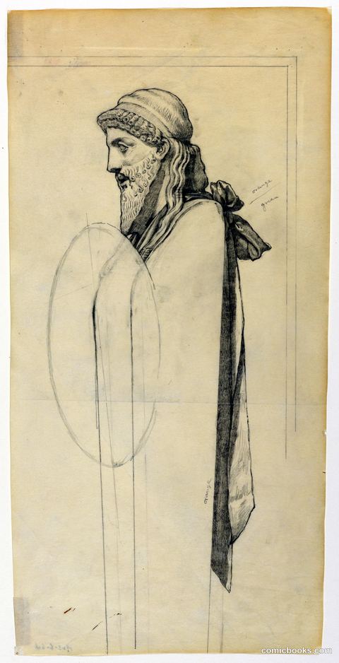 Study for 'The Education of Cupid'
