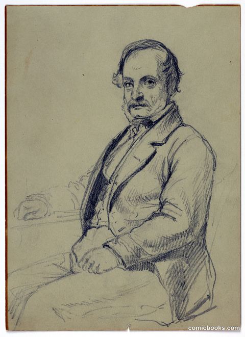 Portrait Study of a Seated Gentleman