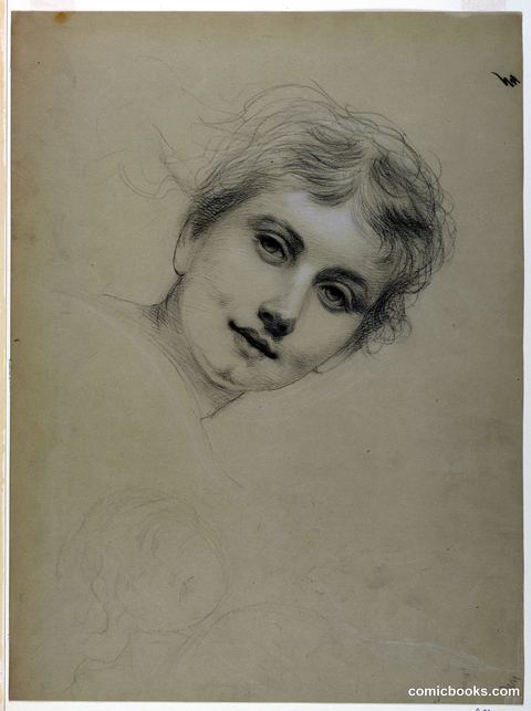 Sketch for a Bacchante