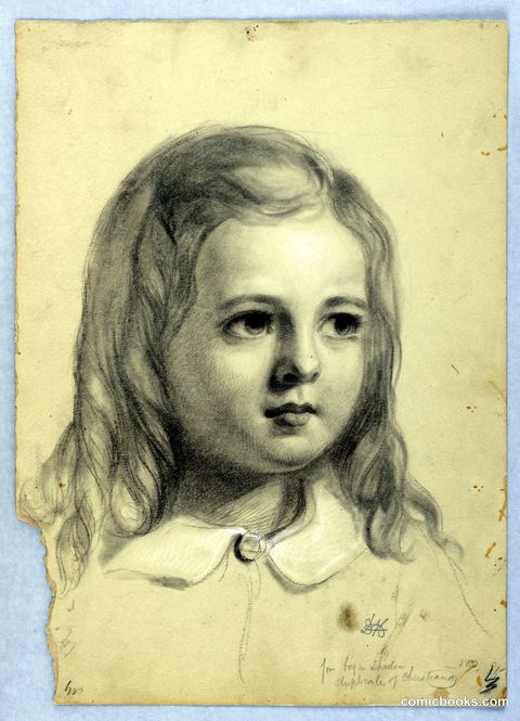 Study of Child's Head for "Christiana and Her Children"