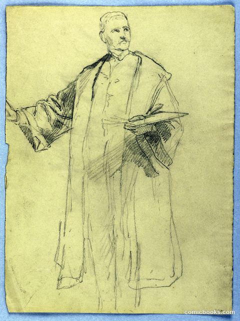 Study for 'Titian Showing His Work'