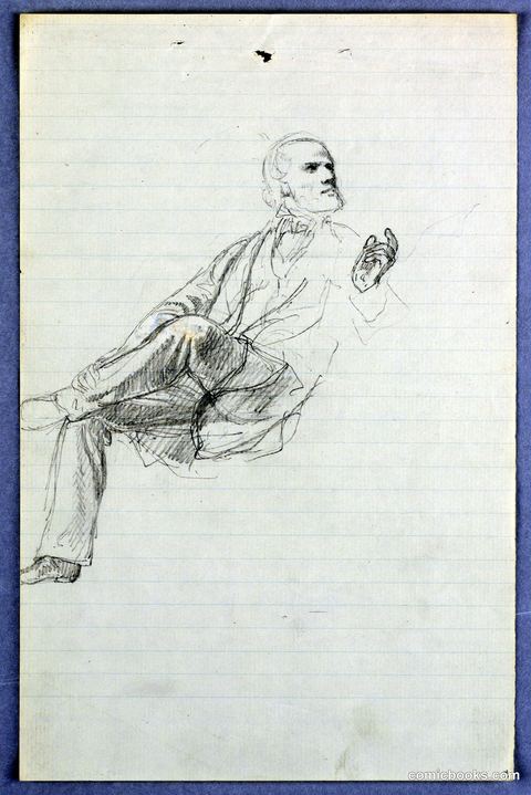 Study for 'Scientific Group'