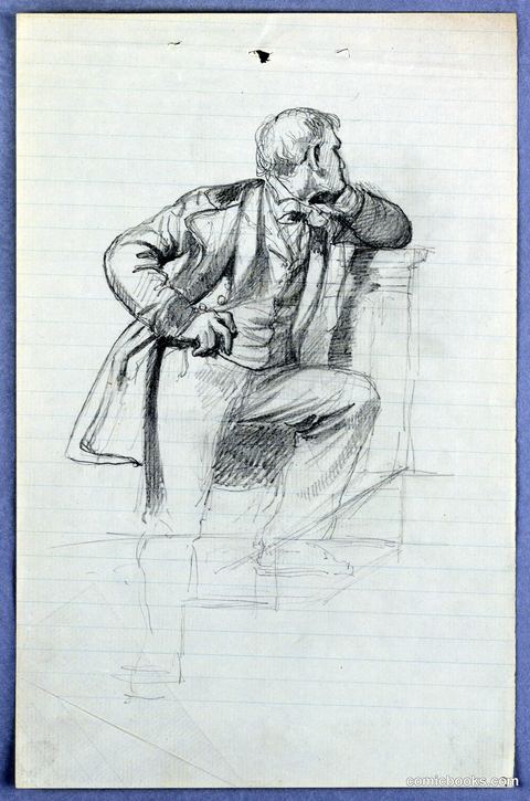 Study for 'Scientific Group'