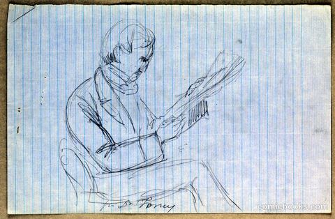 Study for 'Scientific Group'
