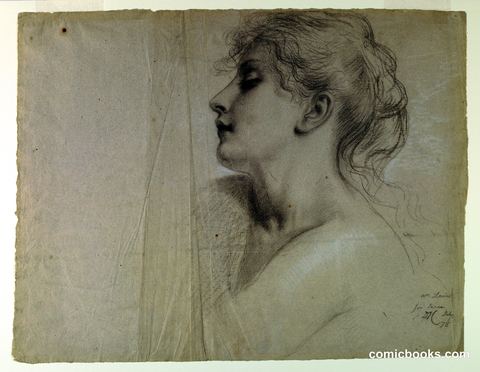 Study for Allegorical Figure