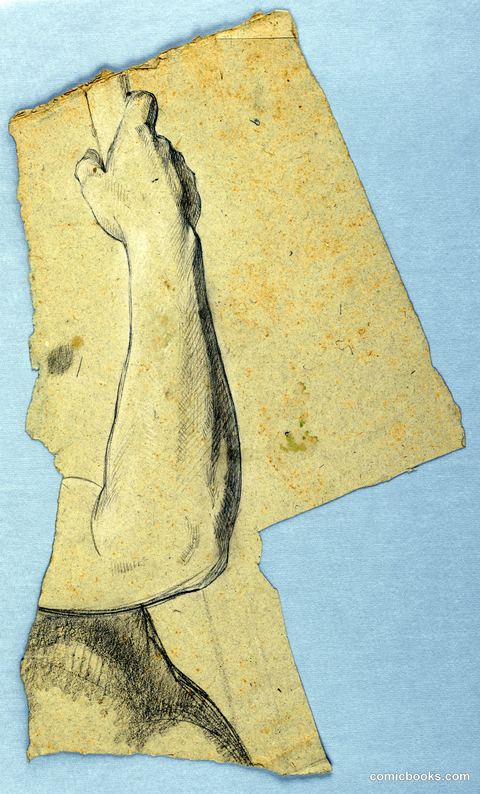 Study of an Arm for 'Tribute Money'