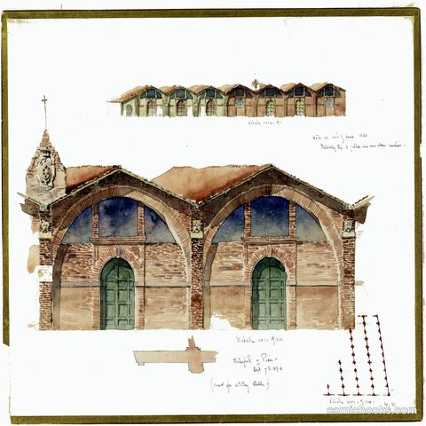 A Warehouse of the 16th Century in Pisa, Italy