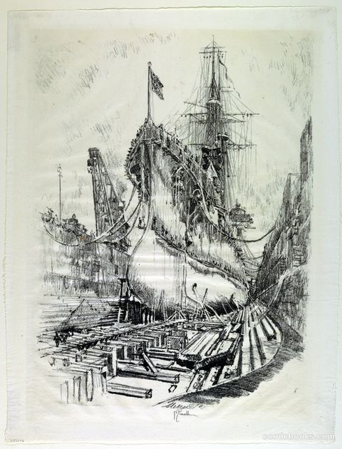 In the Dry Dock