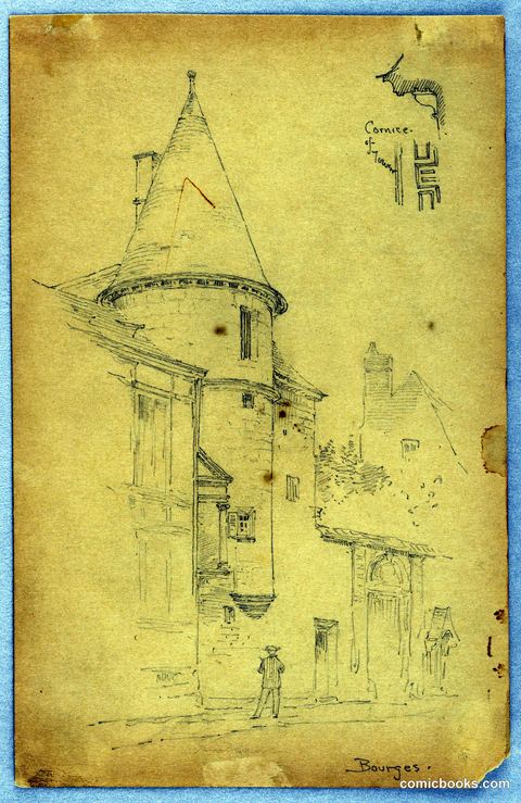 Sketch in Bourges