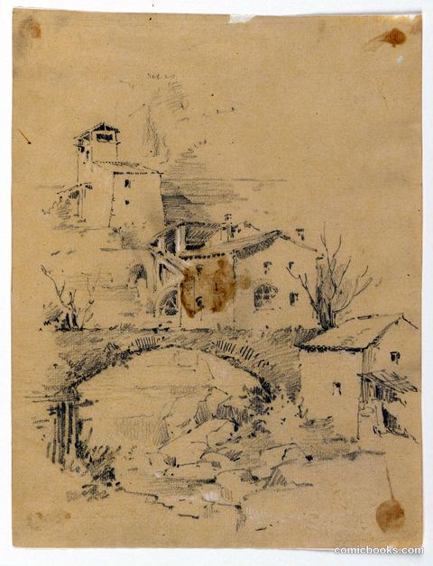 Mill Over a Stream