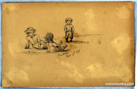 Sketch of Three Children