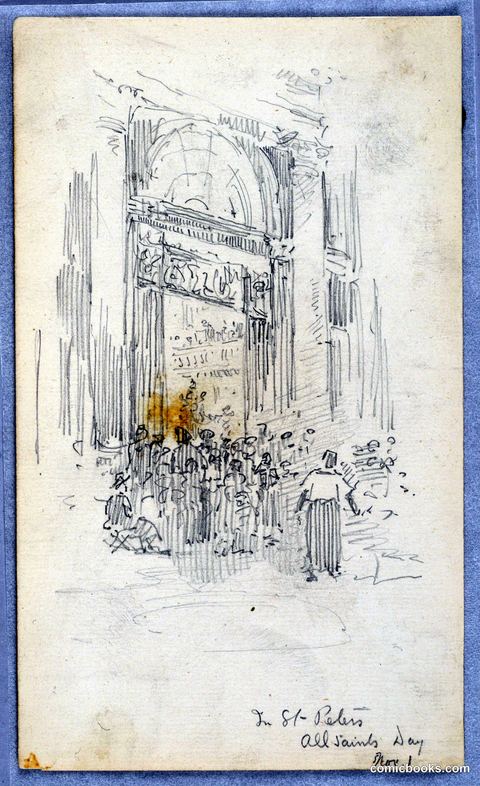 In St. Peter's, All Saints Day