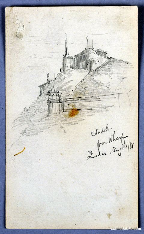Citadel, from Wharf, Quebec