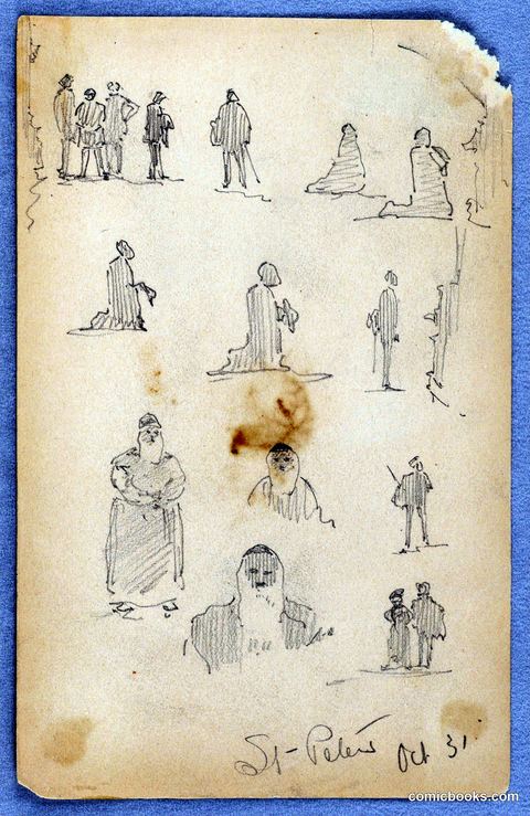 Figure Sketches at St. Peter's