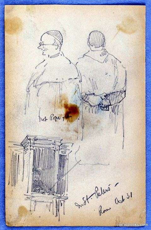 Two Sketches of a Cardinal, and a Confessional