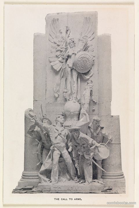 The Call to Arms (Dewey Arch Detail)
