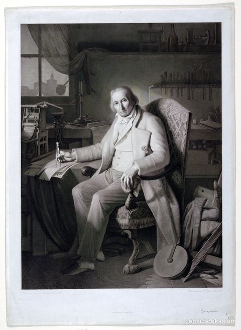 Portrait of Joseph Marie Jacquard