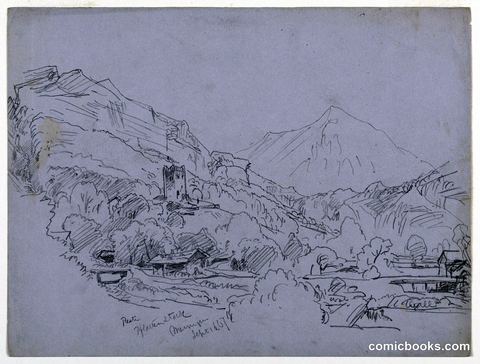 Landscape, Meiringen, Switzerland