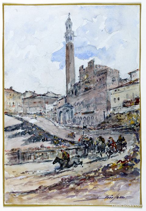 Horse Race, Siena, Italy