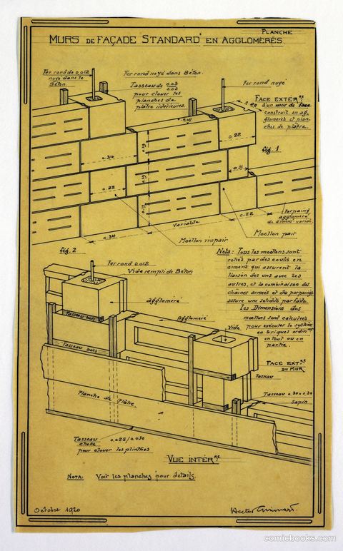 Standard Concrete Block Façade Walls