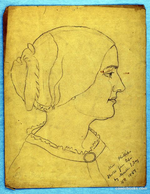 Portrait of Miss Phillips