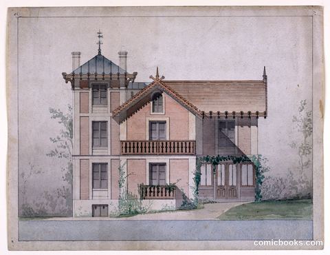 Architectural Design for the House of P.J. Hetzel