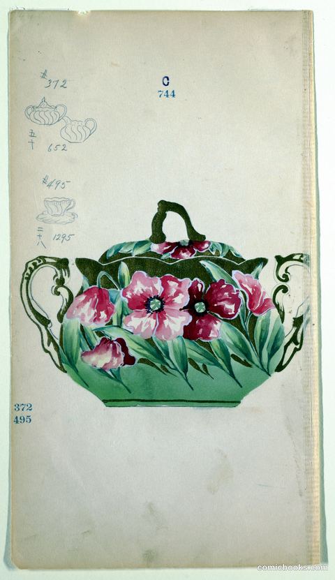 Design for a Sugar Bowl