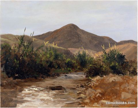 Near Jericho, Wady Kilt