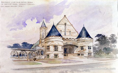 Preliminary Study for an Armory Building, Shattuck School