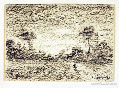 Untitled Landscape with Figure