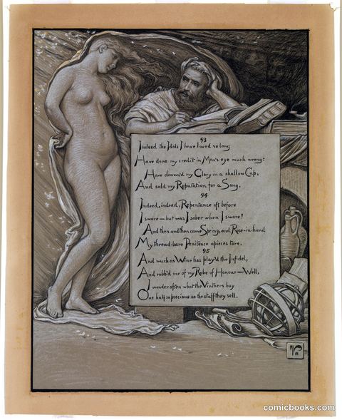 Illustration for Rubáiyát of Omar Khayyám