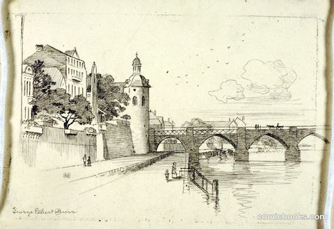 Untitled (Old Bridge over Mosel)
