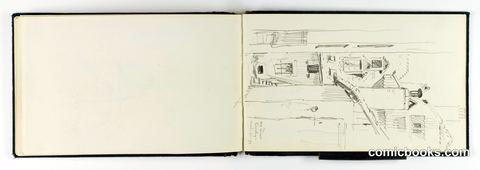 Sketchbook: Old Street, Ouchy