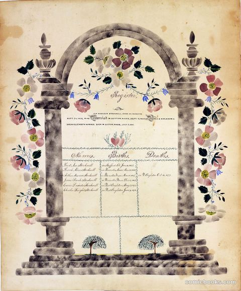 Register of Ira Harrison Stockwell