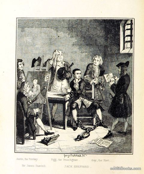 Jack Sheppard in the Condemned Hold, Newgate