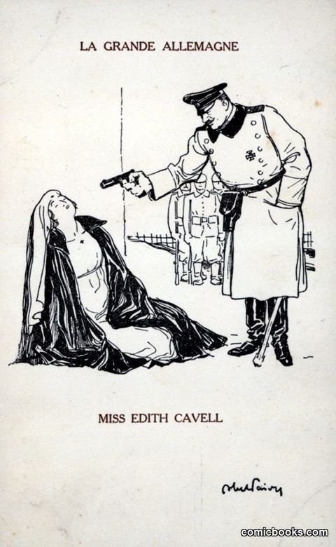 La grande Allemagne: Miss Edith Cavell