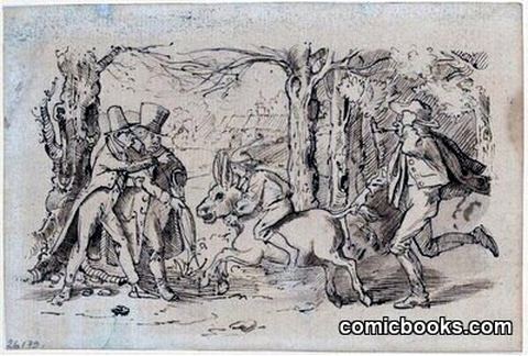 Der Bauer und der Esel