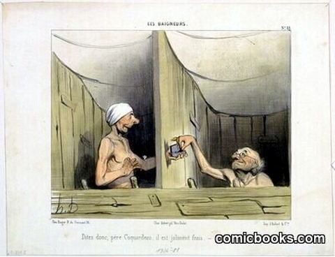 Dites donc, père Coquardeau, il est joliment frais