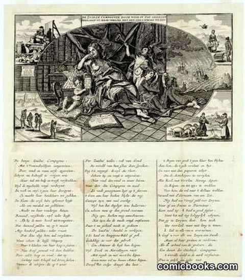 The South Sea Company Raised by Wind, Now Laments Her Loss with Worried Spirit