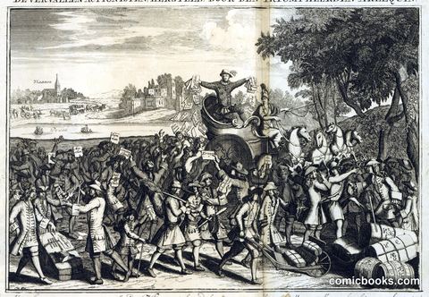 De triomferende Harlekijn en de Actionisten