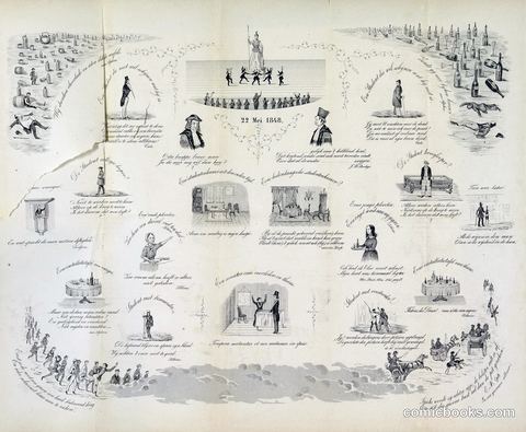 Dutch Student Satire, 29 May 1848