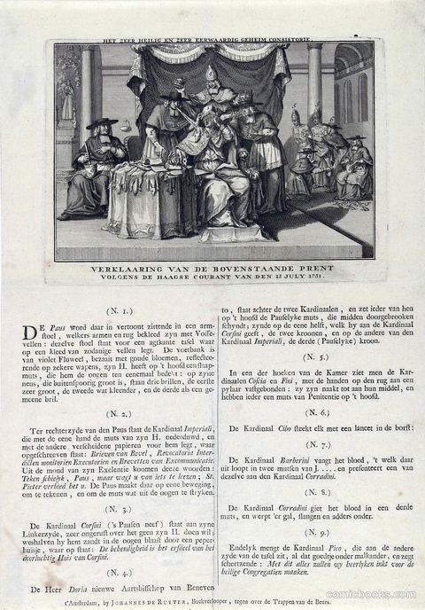 Satire on the Pope and Cardinals