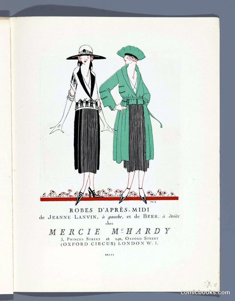 Afternoon Dresses by Lanvin and Beer